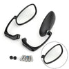Cafe Racer Bobber M8 M10 Retro L-Bar Rear View Mirrors (2020-2023)
