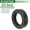 Oil Seal 30x50x12mm Seal Ring Rotary Shaft NBR Rubber 5 Pcs