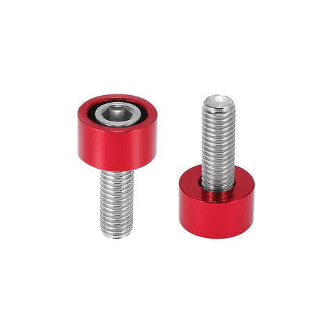 Honda Acura 9 x M8x1.25 Exhaust Header Washers Bolts Red