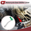Yamaha TTR 50cc Folding Gear Shifter Levers Silver Tone Green