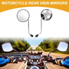 M8 Motorcycle Rear View Mirrors / Pair