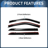 Nissan Kicks Window Deflectors 1 Set (2018)