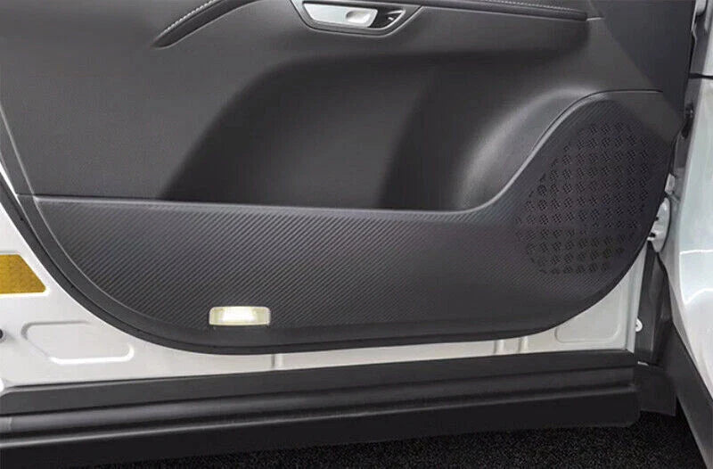 Lexus RX 350 4x Inner Door Anti-Kick Carbon Fiber Leather (2023–2025)