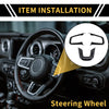 Jeep Wrangler JL JLU Steering Wheel Cover Trim (2018-2023)