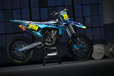 Husqvarna TC 85 (2014-2017) BOOST Style Decals Custom Graphic Kit