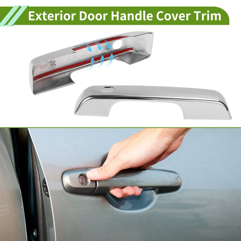 Ford Bronco Electroplated Silver Door Handle Cover Trim (2021-2025)