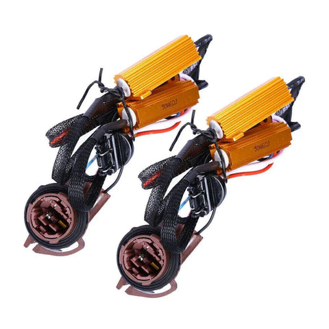 Front Lights - Compatible with Many Models 3157 LED Turn Signal Load Resistor Adapter