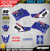 Yamaha TTR 90 Decals Stickers Custom Graphic Kit AUSSIE STYLE