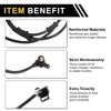 Dodge Ram 3500 ABS Wheel Speed Sensor 2x Front Left/Right (2003-2005)