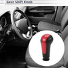 Chevrolet Spark Plastic Red / Black 5-Speed Shift Knob