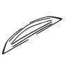 Audi A5 S5 RS5 6 x Chrome Black Window Strip Trims (2017-2024)