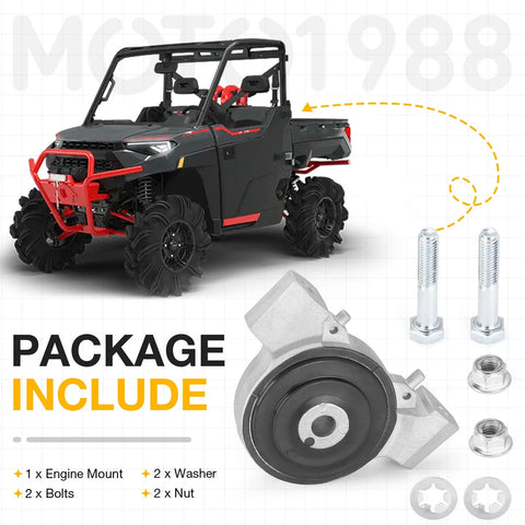 Polaris Ranger Crew XP 900 / 1000, Brutus HD Engine Mount Isolator