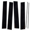 Honda Odyssey 6 x Gloss Black Door Trim Covers (2005-2010)