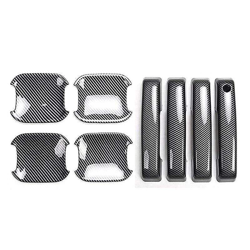 Ford Bronco Carbon Fiber Side Door Handle Cover Trim (2021-2022)