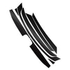 Honda Civic 8x Front Upper Bumper Grille Trim Protector Decal (2016-2020)