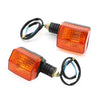 Honda, Yamaha, Suzuki, Kawasaki 4 x Motorcycle Indicators Yellow Lens