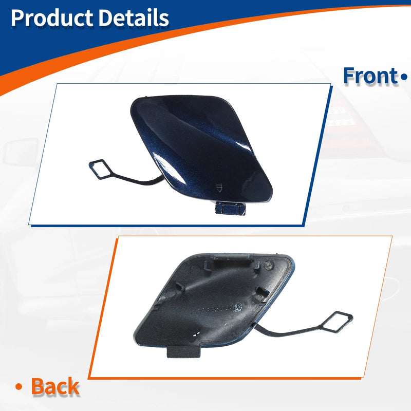 Mercedes-Benz S-Class (2014-2023) Blue Front Car Bumper Tow Hook Cover