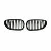 BMW E60 E61 M5 5 Series Front Kidney Twin Fins Grilles (2003-2010)