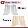 Ford Territory (2023-2024) Silver Tone 8 Pcs Door Pillar Window Trim