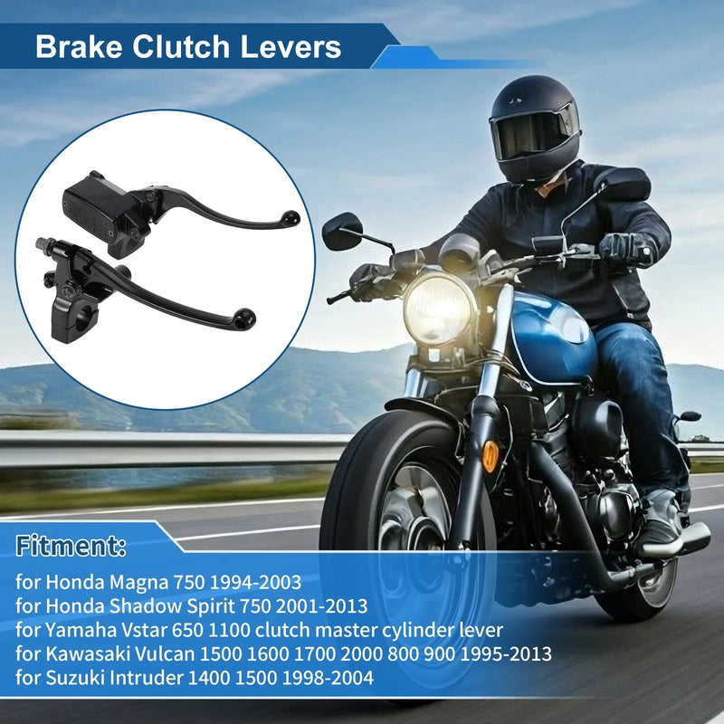 Honda Magna, Shadow, Spirit & Kawasaki Vulcan Front Brake Clutch Levers