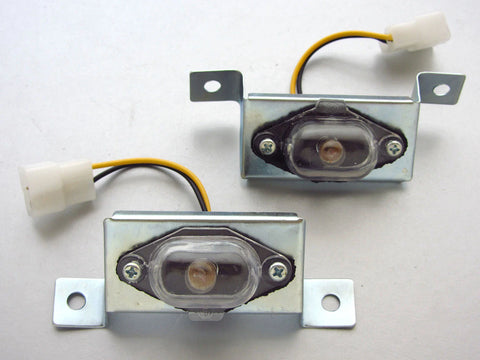 Nissan Navara D21 Ute (1997-2001) - 2 x New Rear License Plate Lights