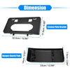 Ford F-150 Bumper Guards Pads License Plate Frame Bracket (2009-2014)