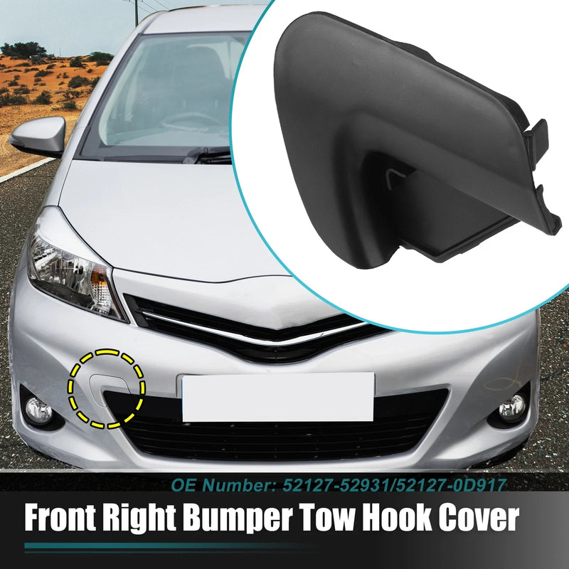 Toyota Yaris Car Front Right Bumper Tow Hook Cover