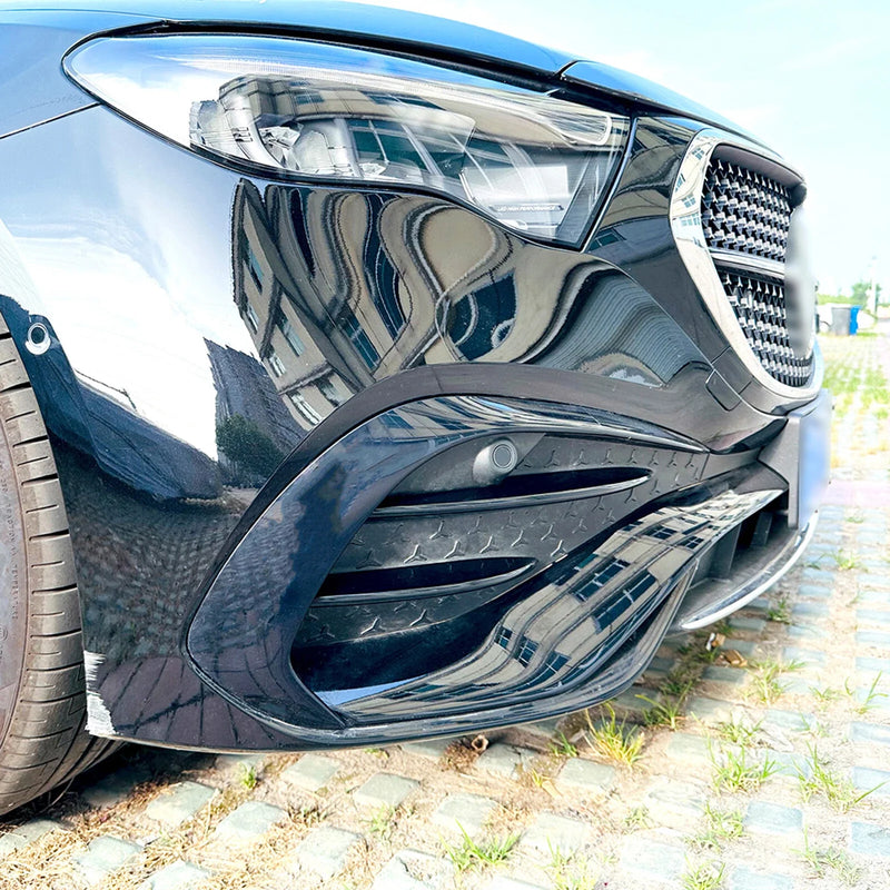 Benz E Class W214 4 x Gloss Black Front Side Air Vent Trims (2024)