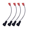 Ford Lincoln Mercury 4 x Speaker Install Wiring Harness Adapter (2000-2005)