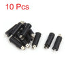Motorcycle Scooter Black 10Pcs 2 Pins Front Rear Brake Control Switch