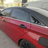 Hyundai Sonata 2 x Carbon Fiber Window Louver Cover (2011–2014)