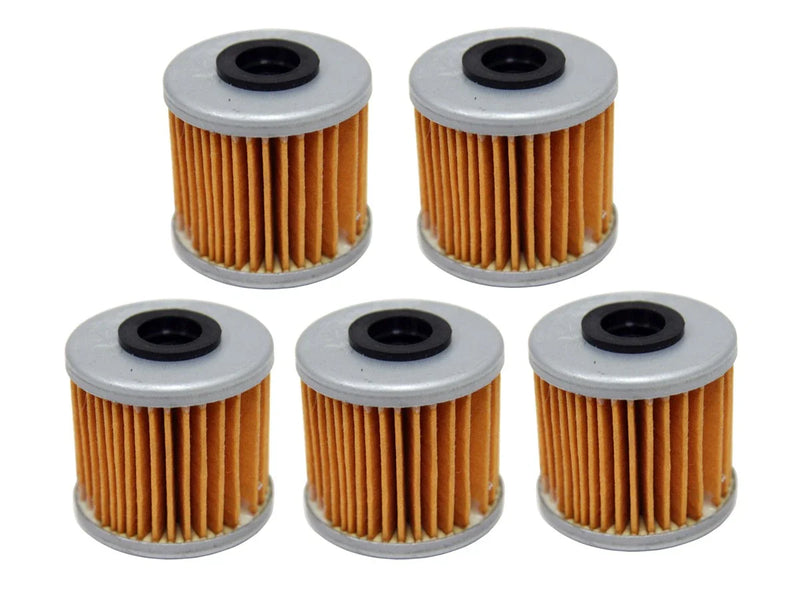 Honda Sportrax 450 ATV 5 PACK Oil Filters (2004–2014)