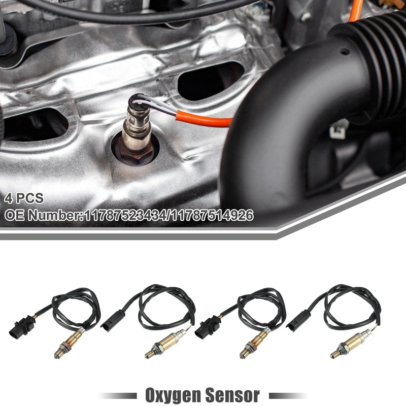 BMW 325i 3 Series 4pcs O2 Oxygen Sensors (2003-2005)