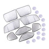 Honda Fit Hatchback 8pcs Side Window Sunshade UV Block (2008-2013)