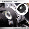 Porsche Cayenne (2020-2024) Black 1 x Piece Drive Belt Idler Pulley