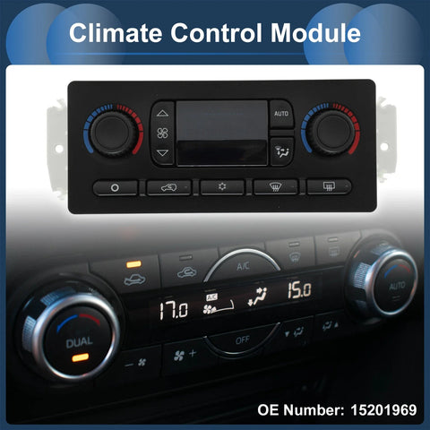 Chevrolet Avalanche 1500 2500 Climate Control Module (2003-2006)