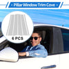 Land Rover Freelander 2006-2015 Silver 6 Pcs Door Pillar Window Trim
