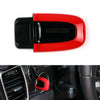 Macan Red ABS One Button Start Key Cover Case (2015-2023)