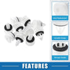 Chevrolet Plastic White Door Panel Clips / 10 Pcs /