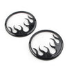 Harley Electra Glide Motorcycle Front Speaker Grill Trim Covers (14-22)