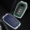 Toyota Prius Yaris Corolla Sienna Zinc Alloy Leather Car Key Fob Cover Case