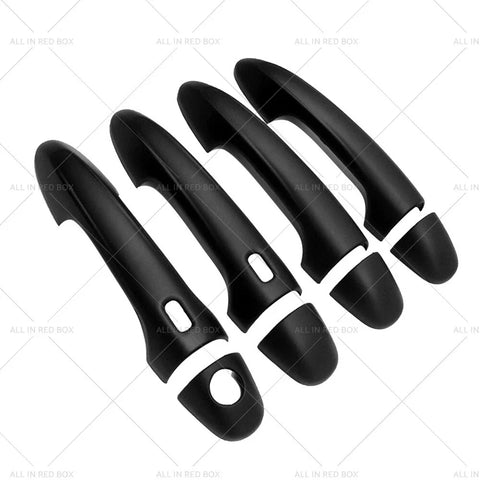 Toyota Hilux 4 x Matte Black Door Handle Covers (2015-2021)