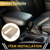 Chevrolet Silverado Center Console Cover Microfiber Leather Beige