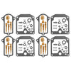 Suzuki GS750 (1977-1979) - 4 x Items Included Carburetor Repair Kit