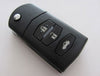 Flip remote Key case shell 3 button for Mazda 2 3 5 6 RX7
