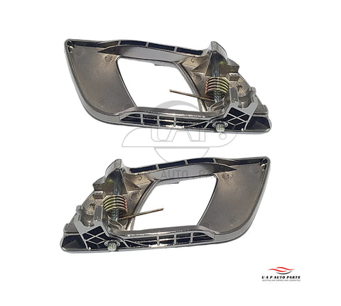Ford Ranger PX BT50 Bright Dark Chrome Left & Right Inner Door Handles (2011-2022)