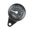 Motorcycle Tachometer 12V Backlit Analog 12000RPM Black