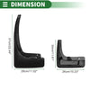 Nissan Patrol Y62 Mud Flaps Splash Guards (2011-2019)