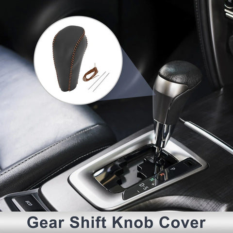 Chevrolet Cruze Gear Shift Knob Cover Black Brown (2011-2015)