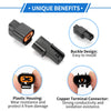 Mitsubishi Pin ABS Sensor Connector Plug